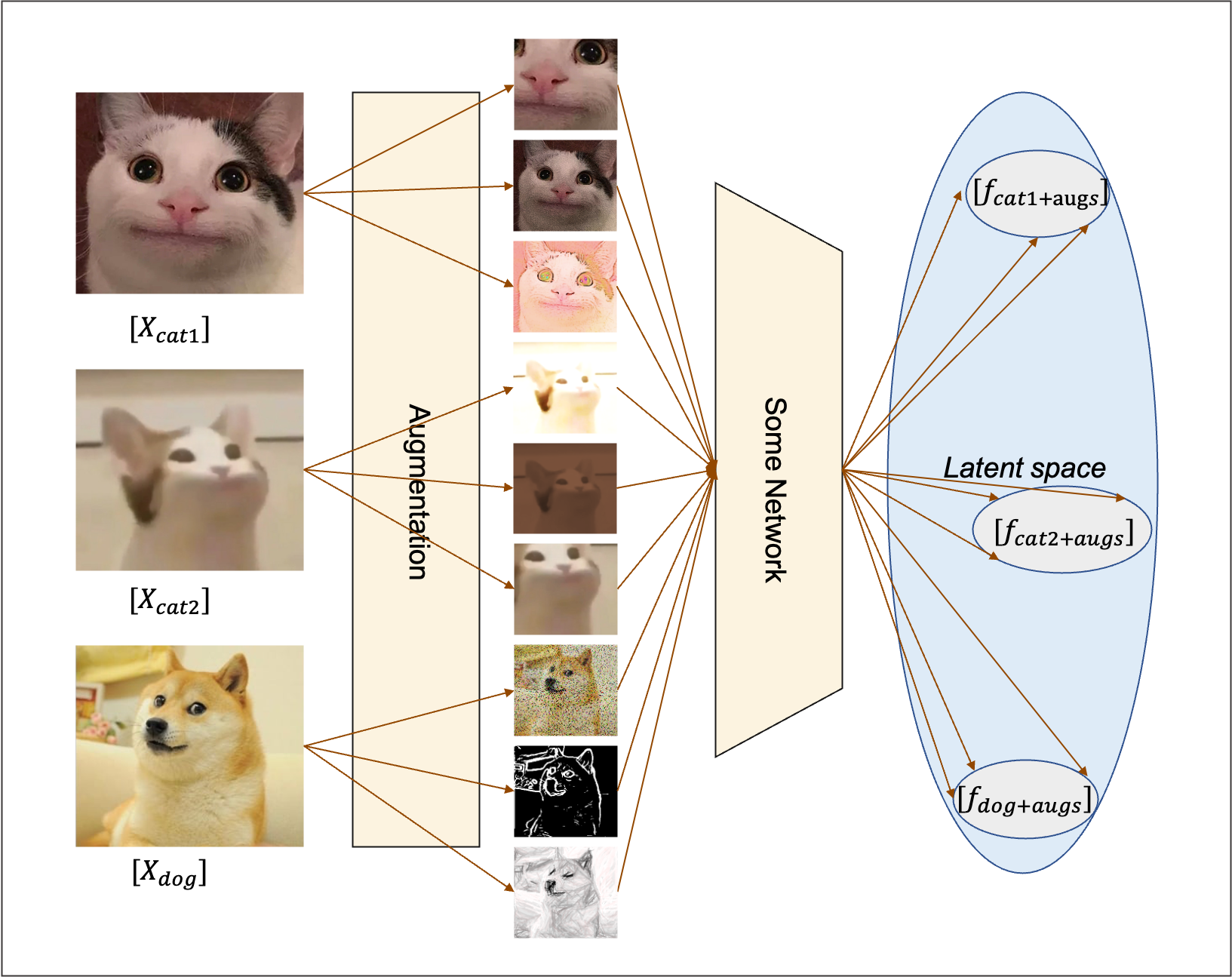 instance discrimination illustration